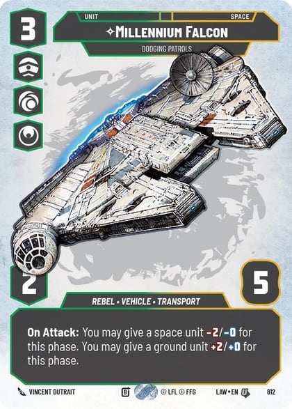 Millennium Falcon - Dodging Patrols (Prestige), A Lawless Time 812