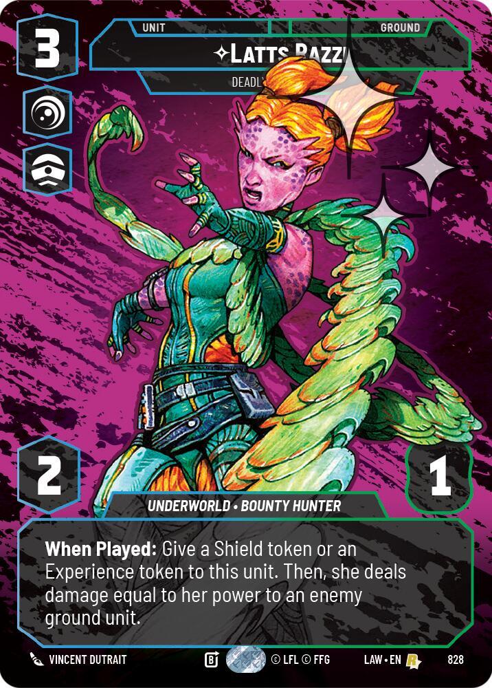 Latts Razzi - Deadly Whipmaster (Prestige Foil), A Lawless Time 828