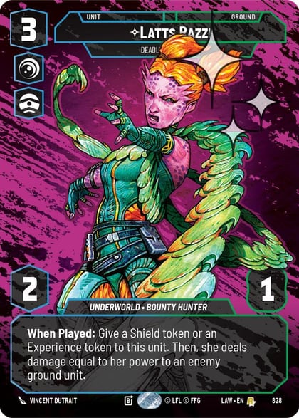 Latts Razzi - Deadly Whipmaster (Prestige Foil), A Lawless Time 828