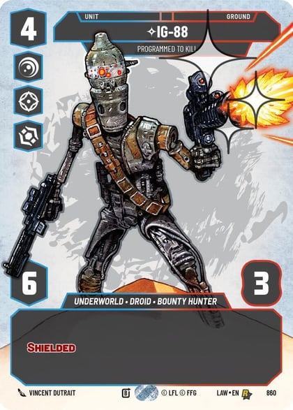 IG-88 - Programmed to Kill (Prestige Foil), A Lawless Time 860