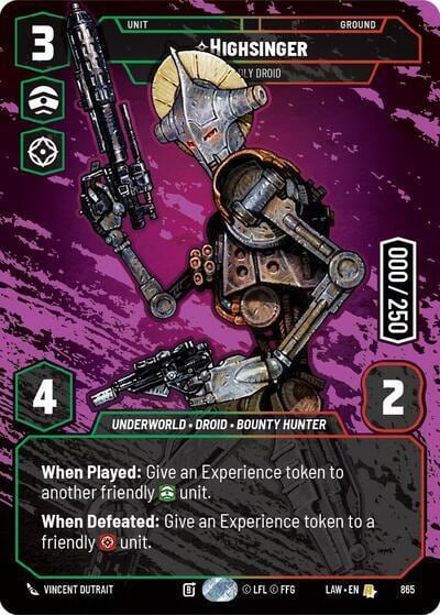 Highsinger - Deadly Droid (Serialized), A Lawless Time 865