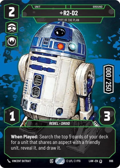 R2-D2 - Part of the Plan (Serialized), A Lawless Time 886