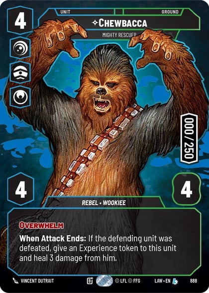 Chewbacca - Mighty Rescuer (Serialized), A Lawless Time 888