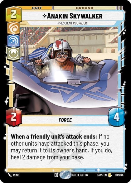 Anakin Skywalker - Prescient Podracer, A Lawless Time 88/264