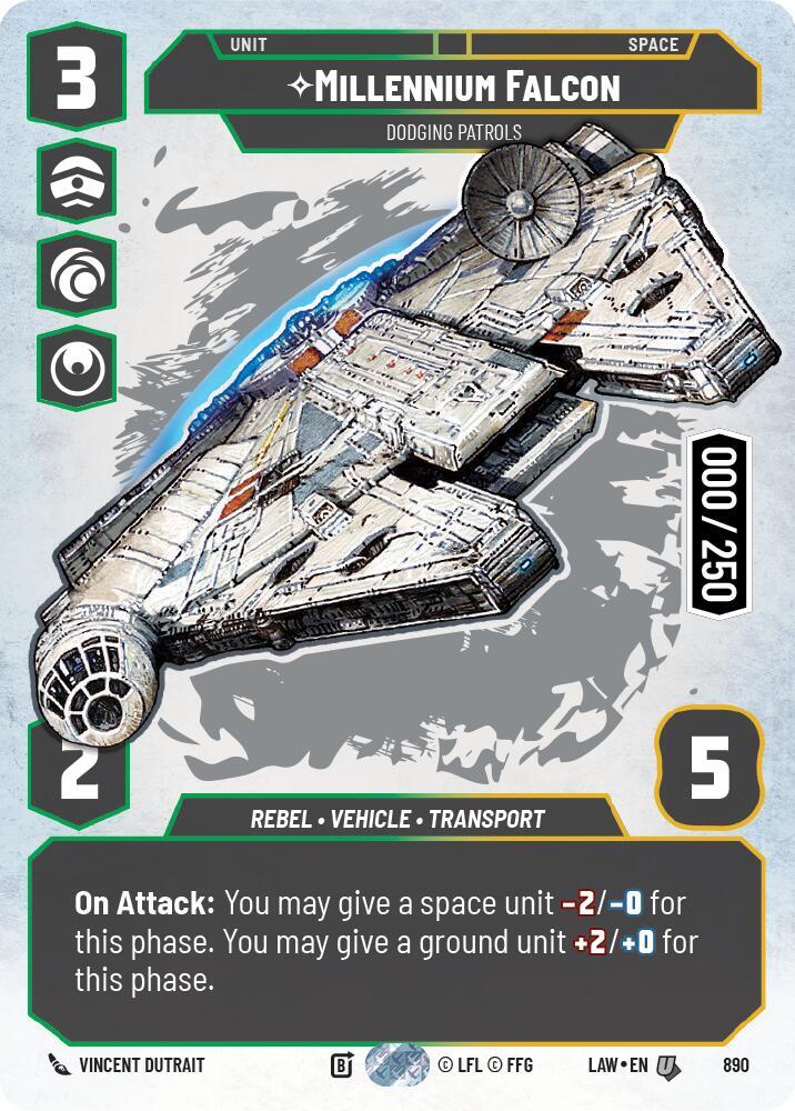 Millennium Falcon - Dodging Patrols (Serialized), A Lawless Time 890