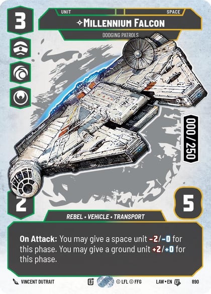 Millennium Falcon - Dodging Patrols (Serialized), A Lawless Time 890