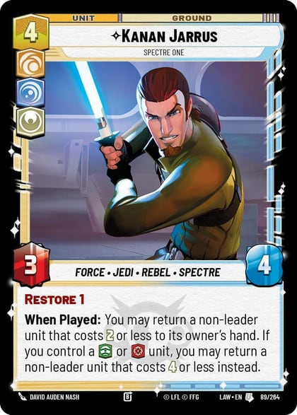Kanan Jarrus - Spectre One, A Lawless Time 89/264