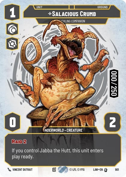 Salacious Crumb - Cackling Companion (Serialized), A Lawless Time 901