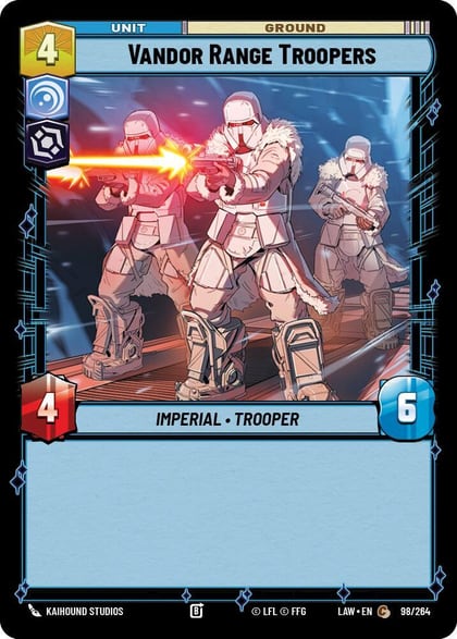 Vandor Range Troopers, A Lawless Time 98/264