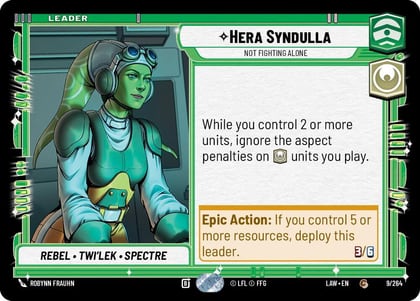 Hera Syndulla - Not Fighting Alone, A Lawless Time 9/264
