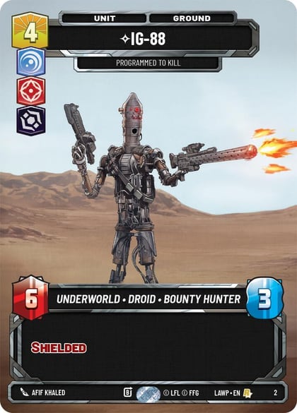 IG-88 - Programmed to Kill, A Lawless Time: Weekly Play Promos 2