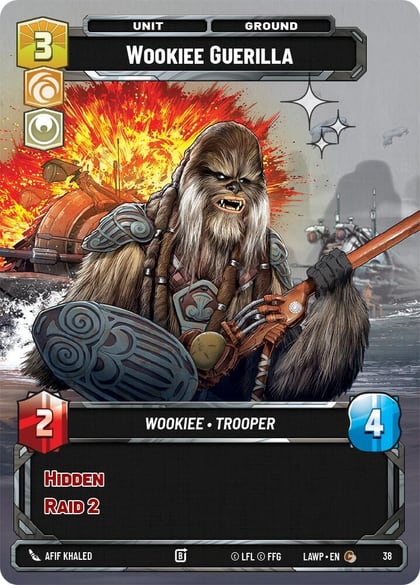 Wookiee Guerilla (Foil), A Lawless Time: Weekly Play Promos 38