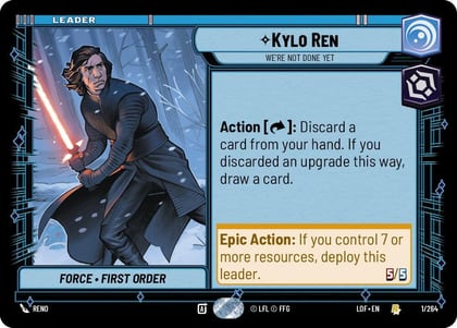 Kylo Ren - We're Not Done Yet, Legends of the Force 001/264