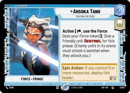 Ahsoka Tano - Fighting For Peace, Legends of the Force 003/264