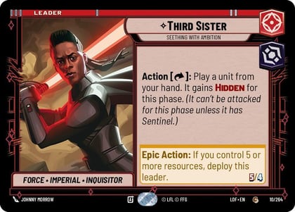 Third Sister - Seething With Ambition, Legends of the Force 010/264