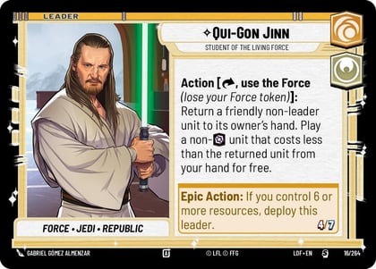 Qui-Gon Jinn - Student of the Living Force, Legends of the Force 016/264