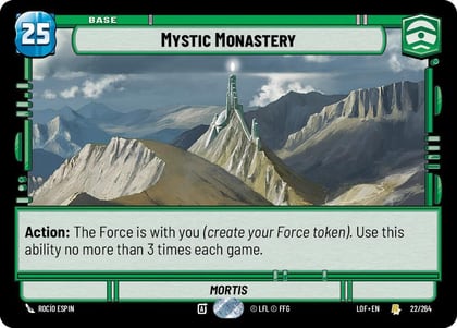 Mystic Monastery, Legends of the Force 022/264