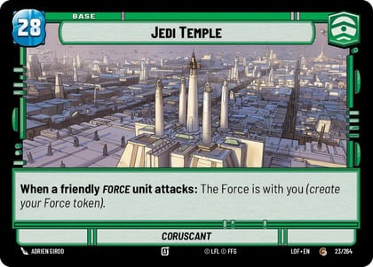 Jedi Temple // Experience, Legends of the Force 023/264 // T01/T03