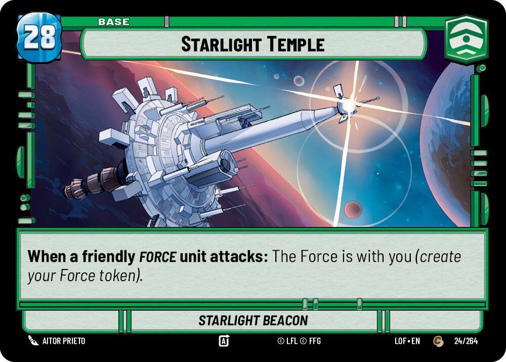 Starlight Temple // Experience, Legends of the Force 024/264 // T01/T03