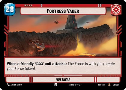 Fortress Vader // Experience, Legends of the Force 026/264 // T01/T03