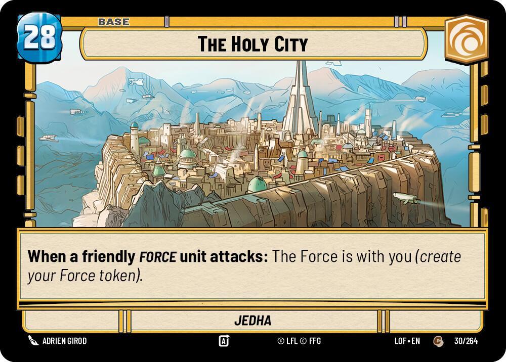 The Holy City // Experience, Legends of the Force 030/264 // T01/T03