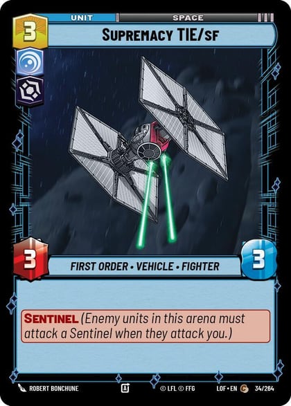 Supremacy TIE/sf, Legends of the Force 034/264