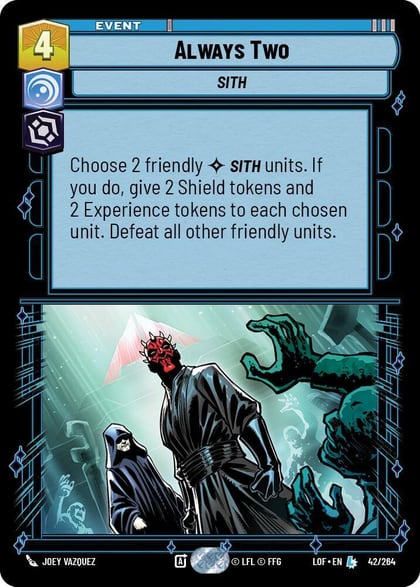 Always Two, Legends of the Force 042/264