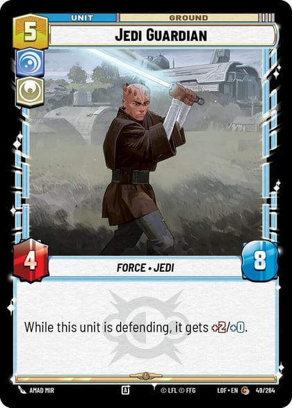 Jedi Guardian, Legends of the Force 049/264