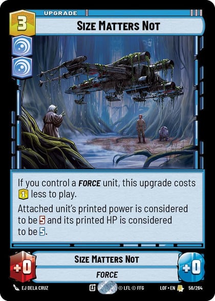 Size Matters Not, Legends of the Force 056/264