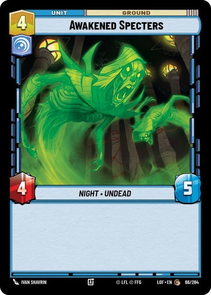 Awakened Specters, Legends of the Force 066/264