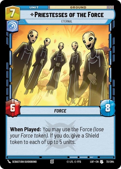 Priestesses of the Force - Eternal, Legends of the Force 072/264