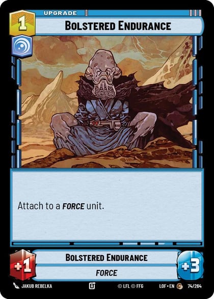 Bolstered Endurance, Legends of the Force 074/264