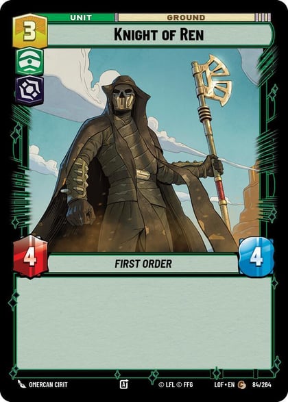 Knight of Ren, Legends of the Force 084/264