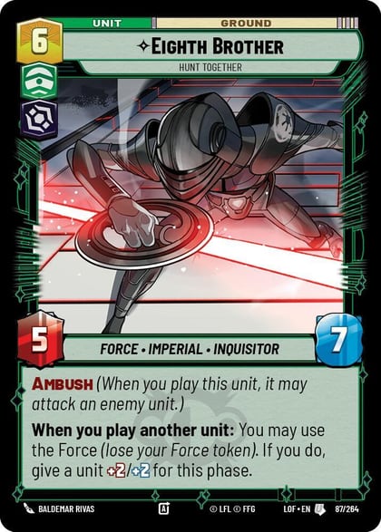 Eighth Brother - Hunt Together, Legends of the Force 087/264