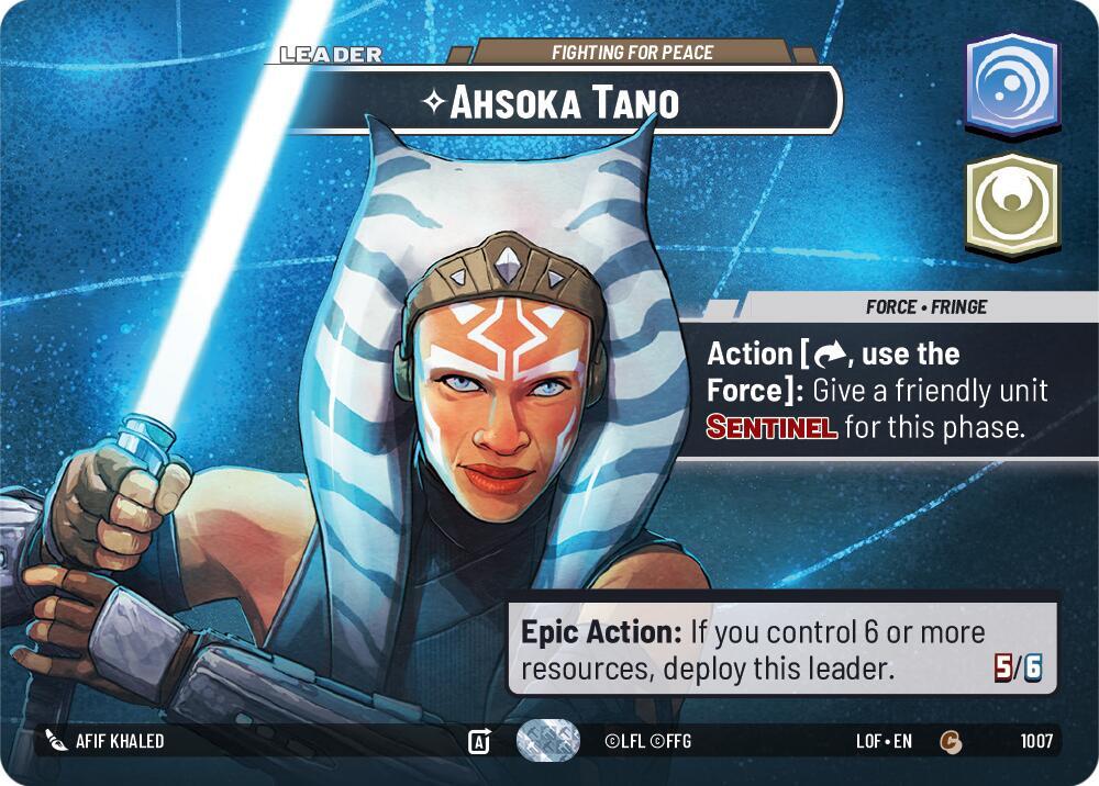Ahsoka Tano - Fighting For Peace (Showcase), Legends of the Force 1007