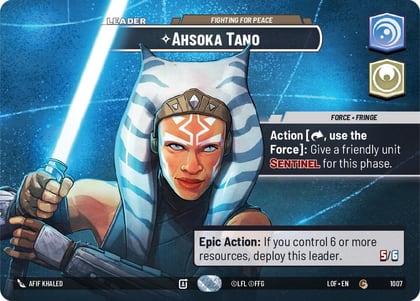 Ahsoka Tano - Fighting For Peace (Showcase), Legends of the Force 1007