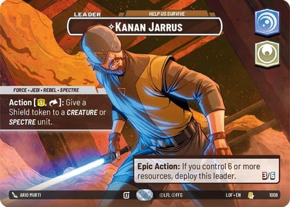Kanan Jarrus - Help Us Survive (Showcase), Legends of the Force 1008