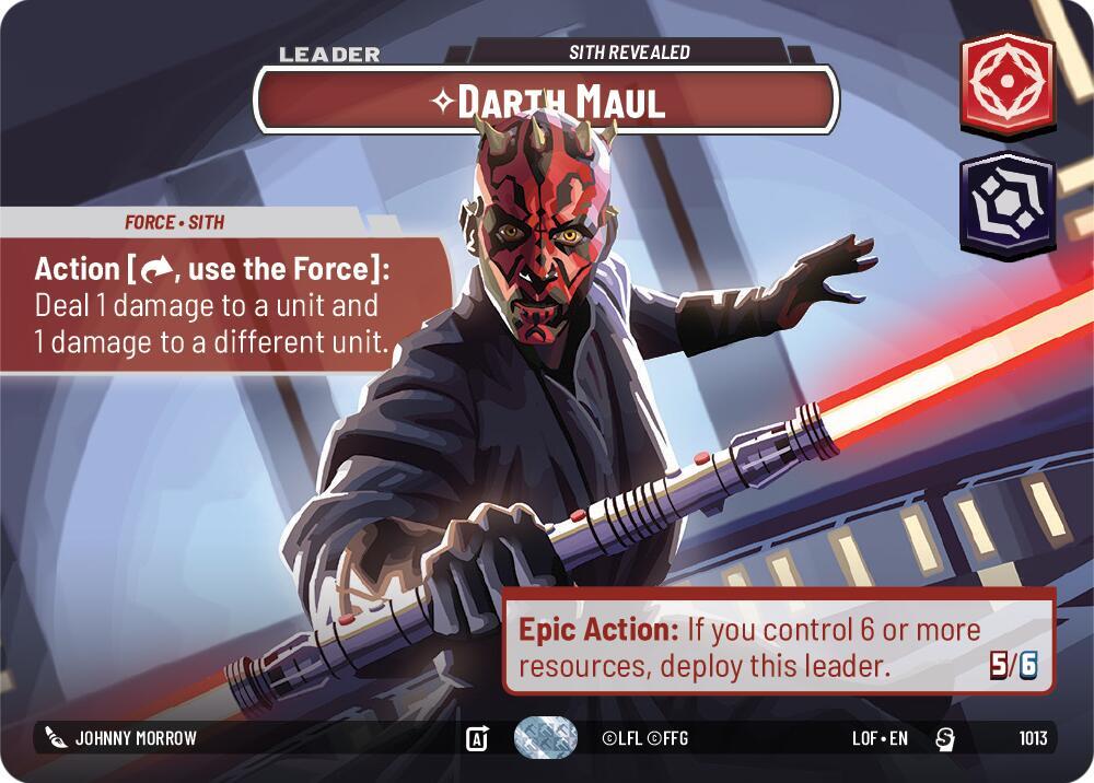 Darth Maul - Sith Revealed (Showcase), Legends of the Force 1013