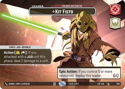 Kit Fisto - Focused Jedi Master (Showcase), Legends of the Force 1015