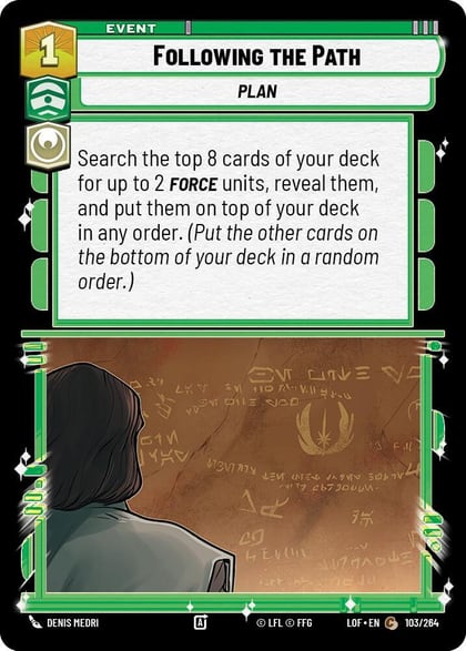 Following the Path, Legends of the Force 103/264