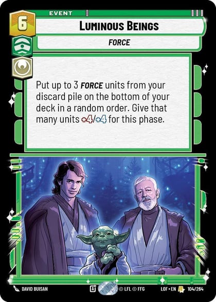 Luminous Beings, Legends of the Force 104/264