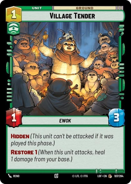 Village Tender, Legends of the Force 107/264