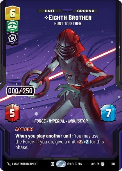Eighth Brother - Hunt Together (Serialized), Legends of the Force 1117
