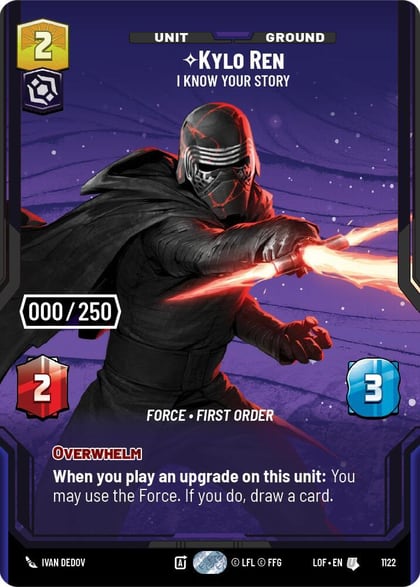 Kylo Ren - I Know Your Story (Serialized), Legends of the Force 1122