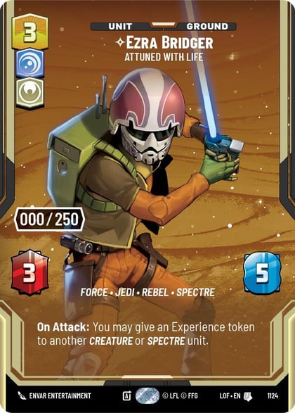 Ezra Bridger - Attuned With Life (Serialized), Legends of the Force 1124