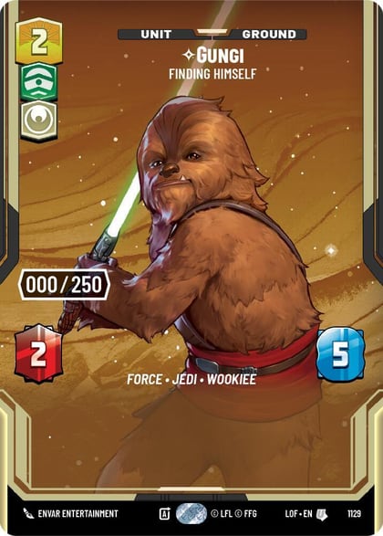 Gungi - Finding Himself (Serialized), Legends of the Force 1129
