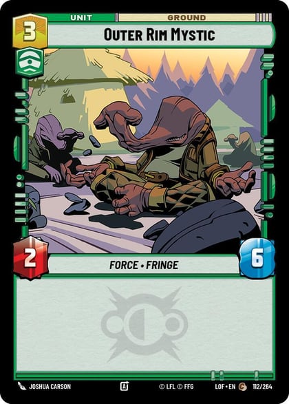 Outer Rim Mystic, Legends of the Force 112/264