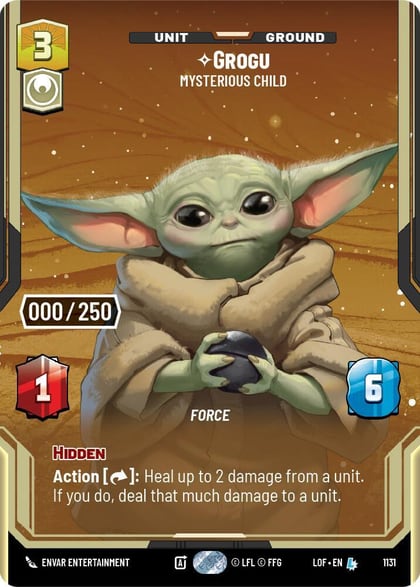 Grogu - Mysterious Child (Serialized), Legends of the Force 1131