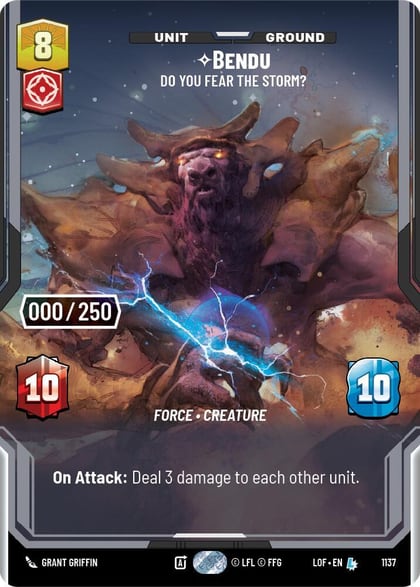 Bendu - Do You Fear the Storm? (Serialized), Legends of the Force 1137