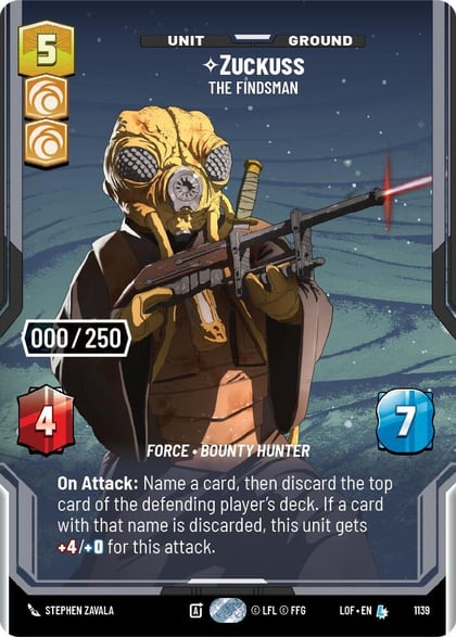 Zuckuss - The Findsman (Serialized), Legends of the Force 1139